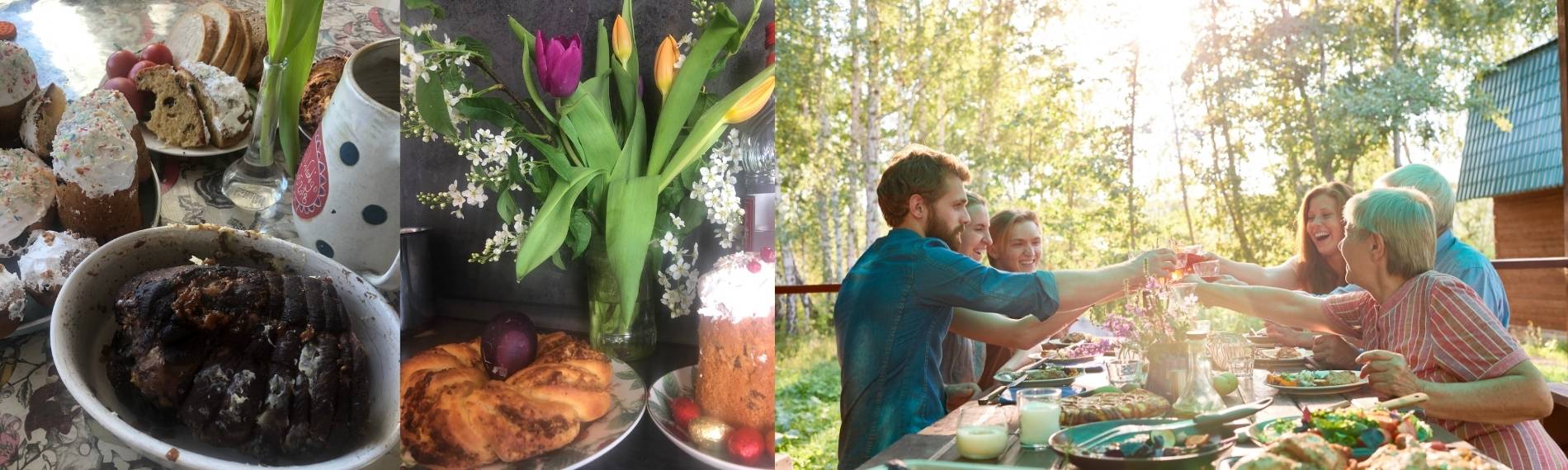 Osterspeisen Pasca Paska Osterbrot Hefezopf Osterfest