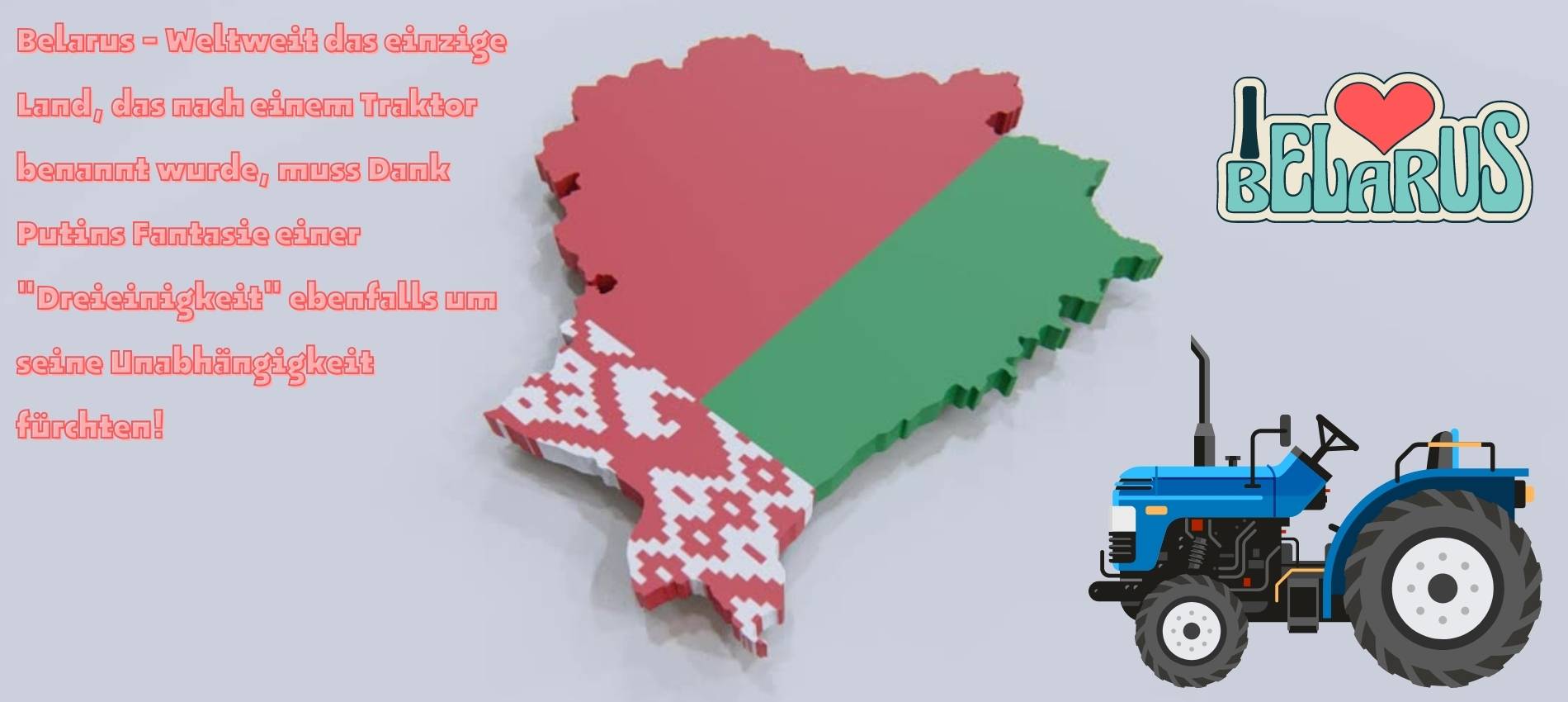 Weißrussland - Bald Teil von Groß Russland ?