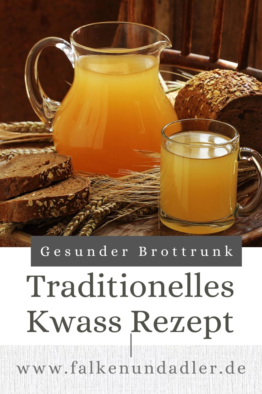 Ukrainisch russisches Kwass Rezept