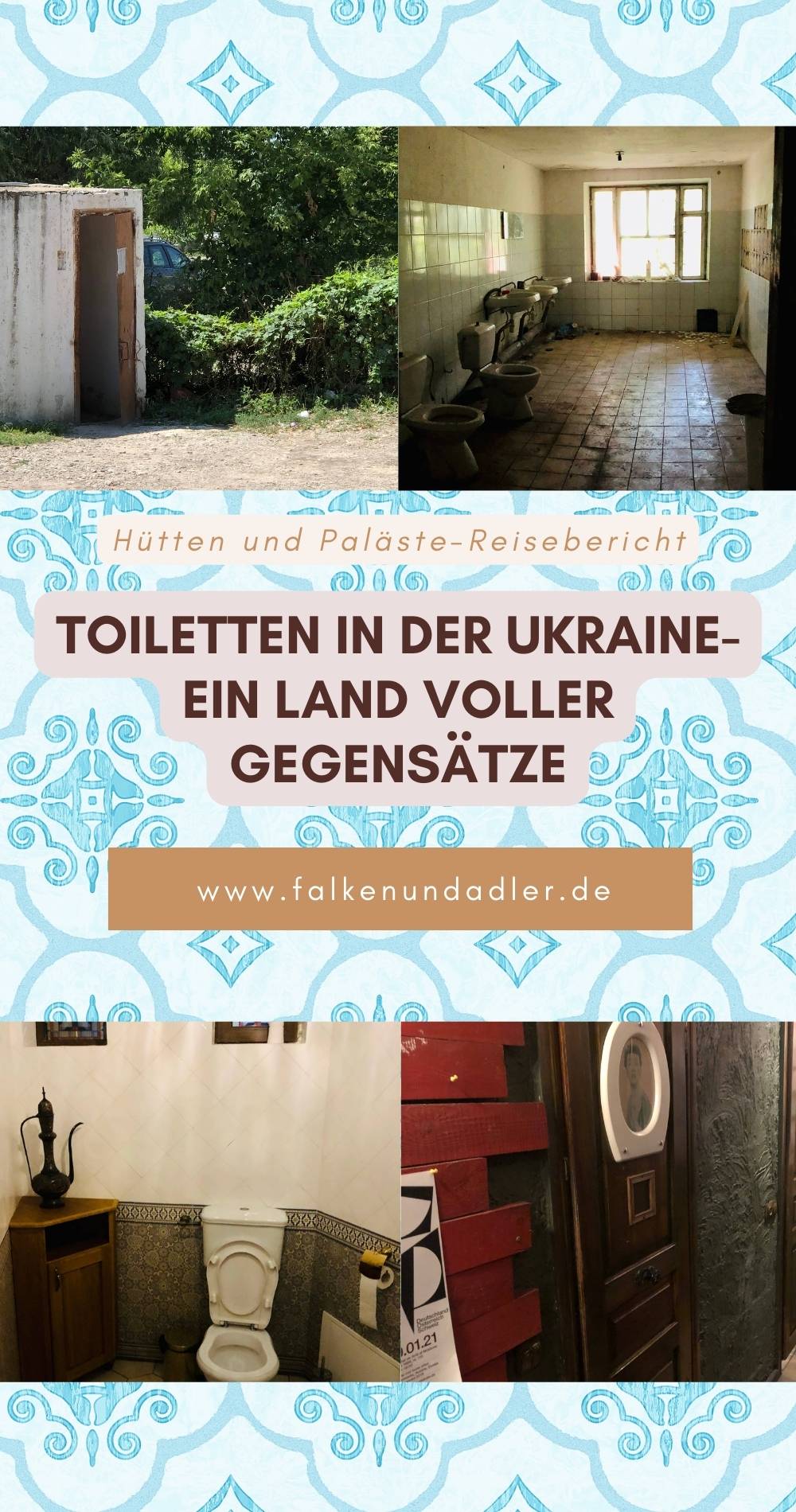Toiletten, Klos und WCs der Ukraine - Reisebericht 