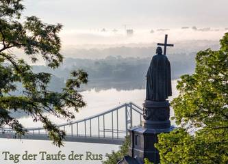 Fürst Wladimir I. Tag der Taufe der Rus, Kiew