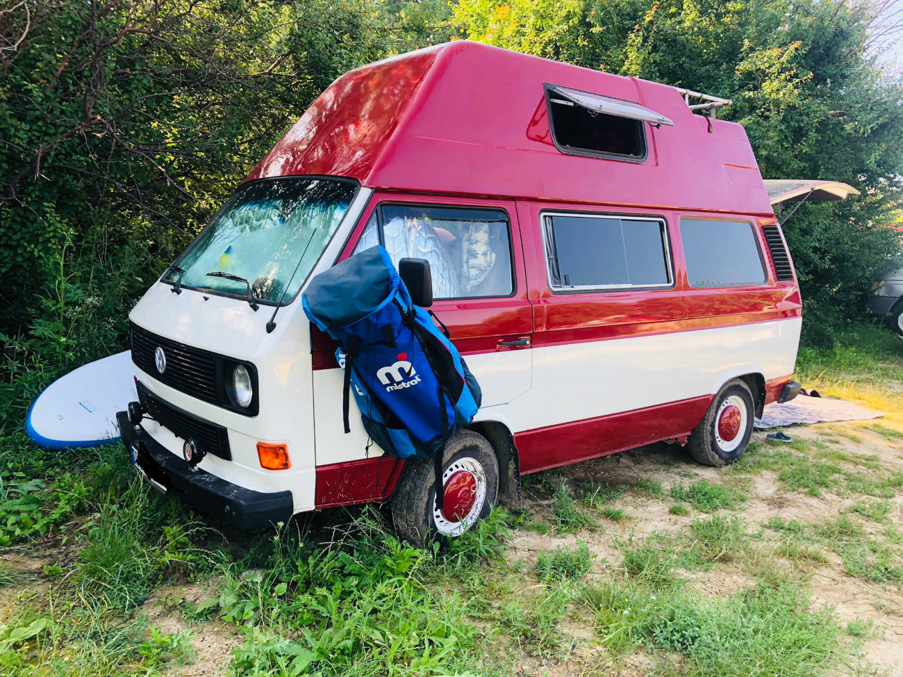 Camping im VW T3 in der Ukraine am Dnister Canyon - Van Life pur!